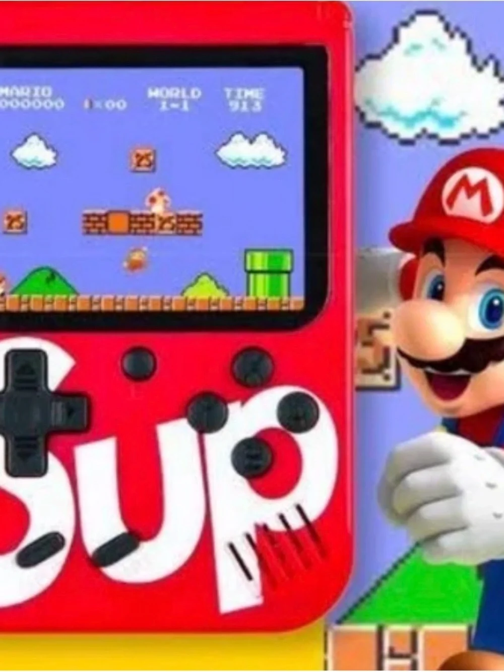 BLACK- Game Box Plus Retro Handheld Game Console